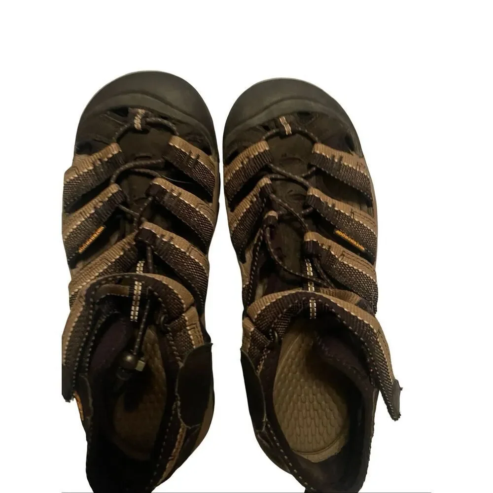 Keen Mens Brown Tan Newport H2 Waterproof Outdoor Hiking Sport Sandals Size 5
